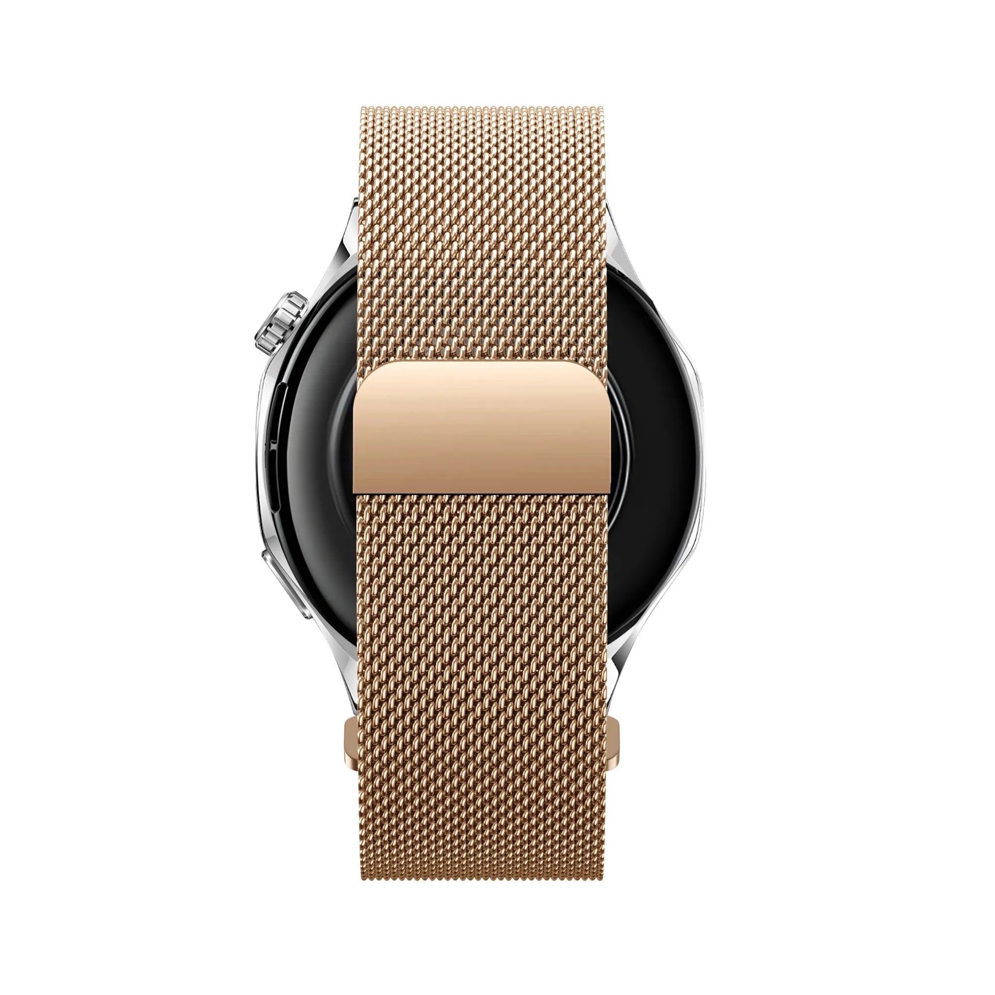 Bandz Huawei Watch GT 3 Pro 43mm Milanese Armband 'Easy fit' (Roségold)