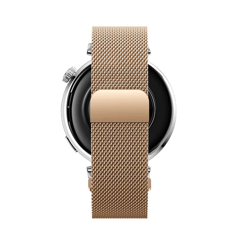 Bandz Fossil Gen 5e - 42mm Milanese Strap 'Easy fit' (Rose Gold)