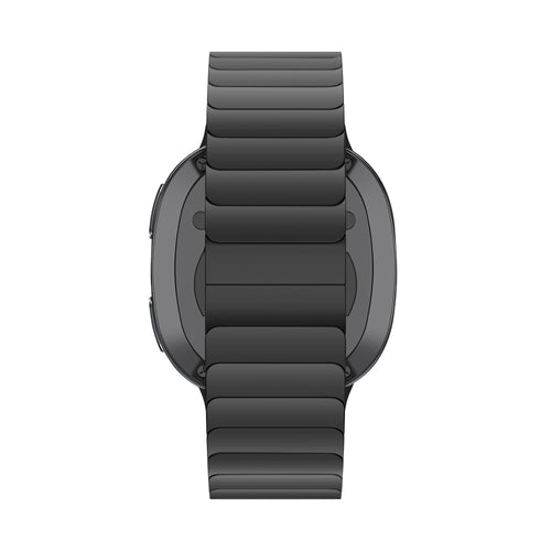 Bandz Samsung Galaxy Watch 8 - 44mm Steel Strap 'One Bead' (Black)
