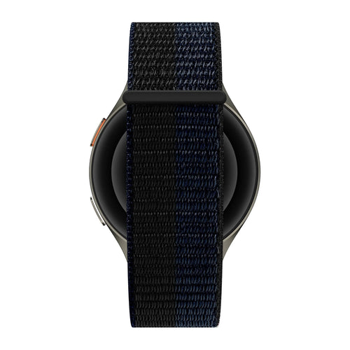 Bandz Polar Grit X Nylonarmband 'Easy Fit' (Schwarz/Blau)