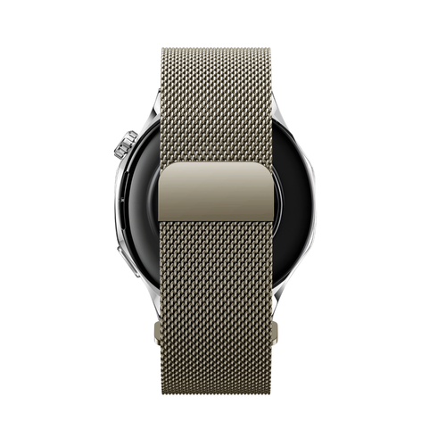 Bandz Xiaomi Mi Watch 'One Push' Milanese Armband (Titan)