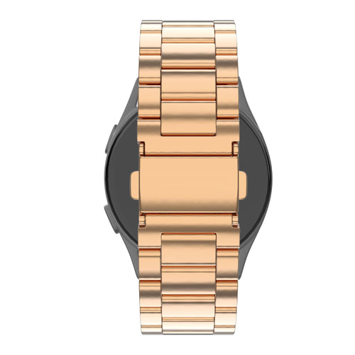 Bandz Garmin Venu 2 Plus Steel Strap 'Classic' (Rose Gold)