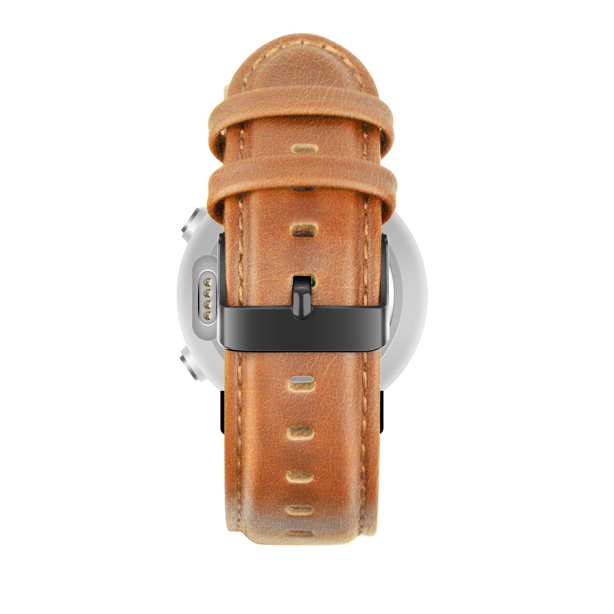 Bandz Garmin Fenix 8 Pro - 47mm Lederarmband (Braun)