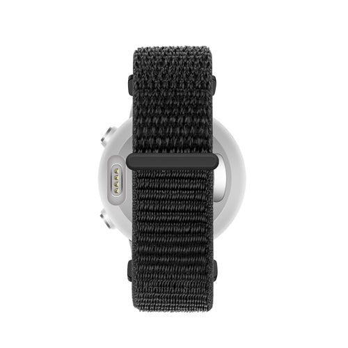 Bandz Garmin Forerunner 945 Nylon Loop-Armband (Schwarz)