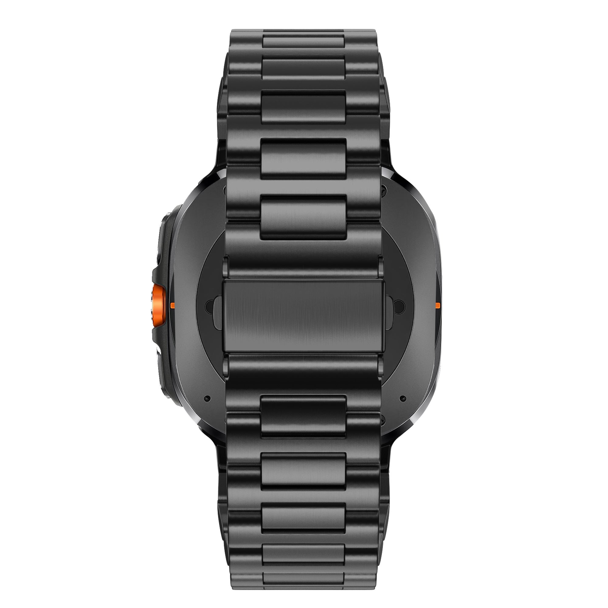 Bandz Samsung Galaxy Watch Ultra Stahlgliederband 'Deluxe' (Schwarz)