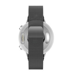 Bandz Garmin Instinct 3 - 45mm Milanese Loop Armband (Schwarz)