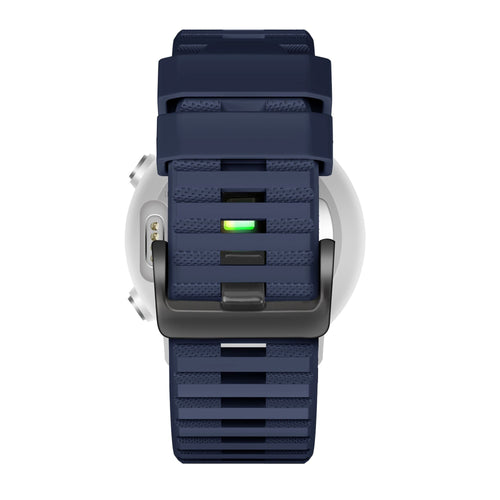 Bandz Garmin Forerunner 955 Silikonarmband mit Schnalle (Dunkel Blau)