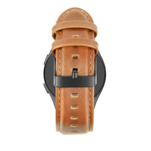 Bandz OnePlus Watch 3 Lederarmband 'Classic' (Braun)