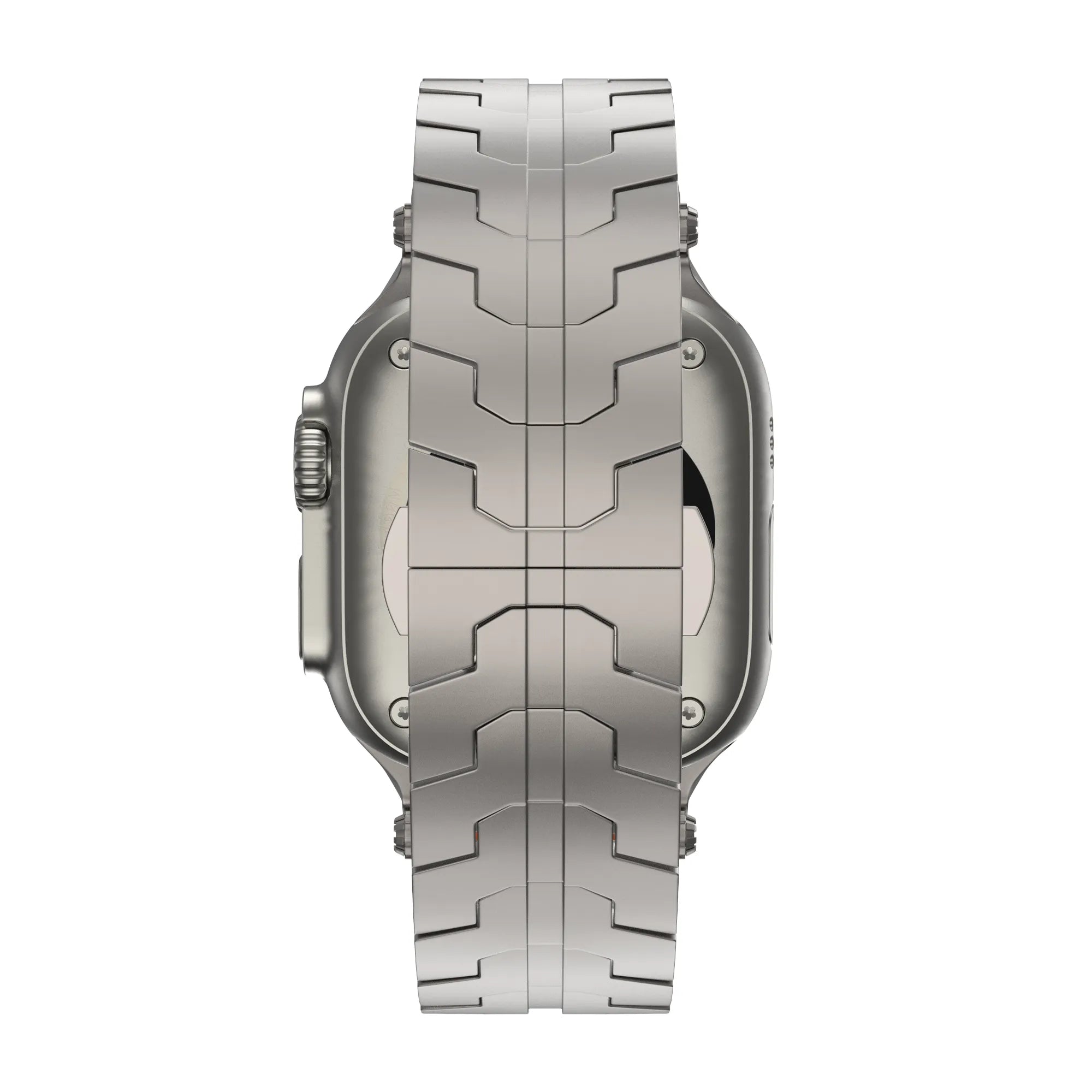 Bandz Apple Watch Gebürstetes Metallarmband 'Deluxe' (Titan)