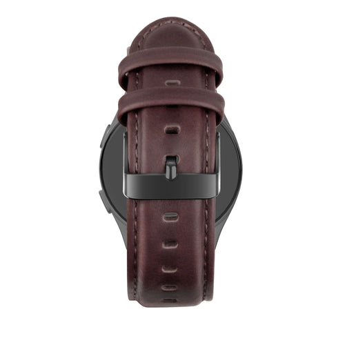 Bandz Suunto Race 2 Leather Strap 'Classic' (Dark Brown)