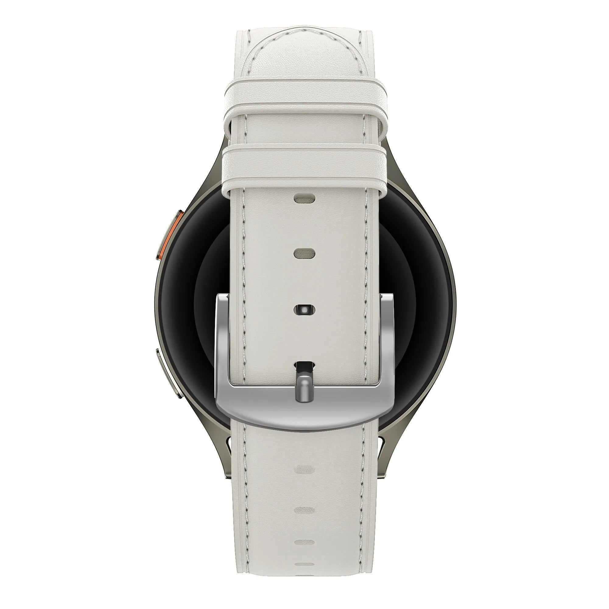 Bandz Oppo Watch X2 Mini Lederarmband 'Easy Fit' (Weiß)