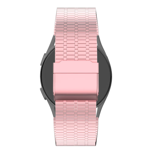 Bandz Amazfit Cheetah 2 Pro Verstellbares Stahlarmband (Rosa Sand)