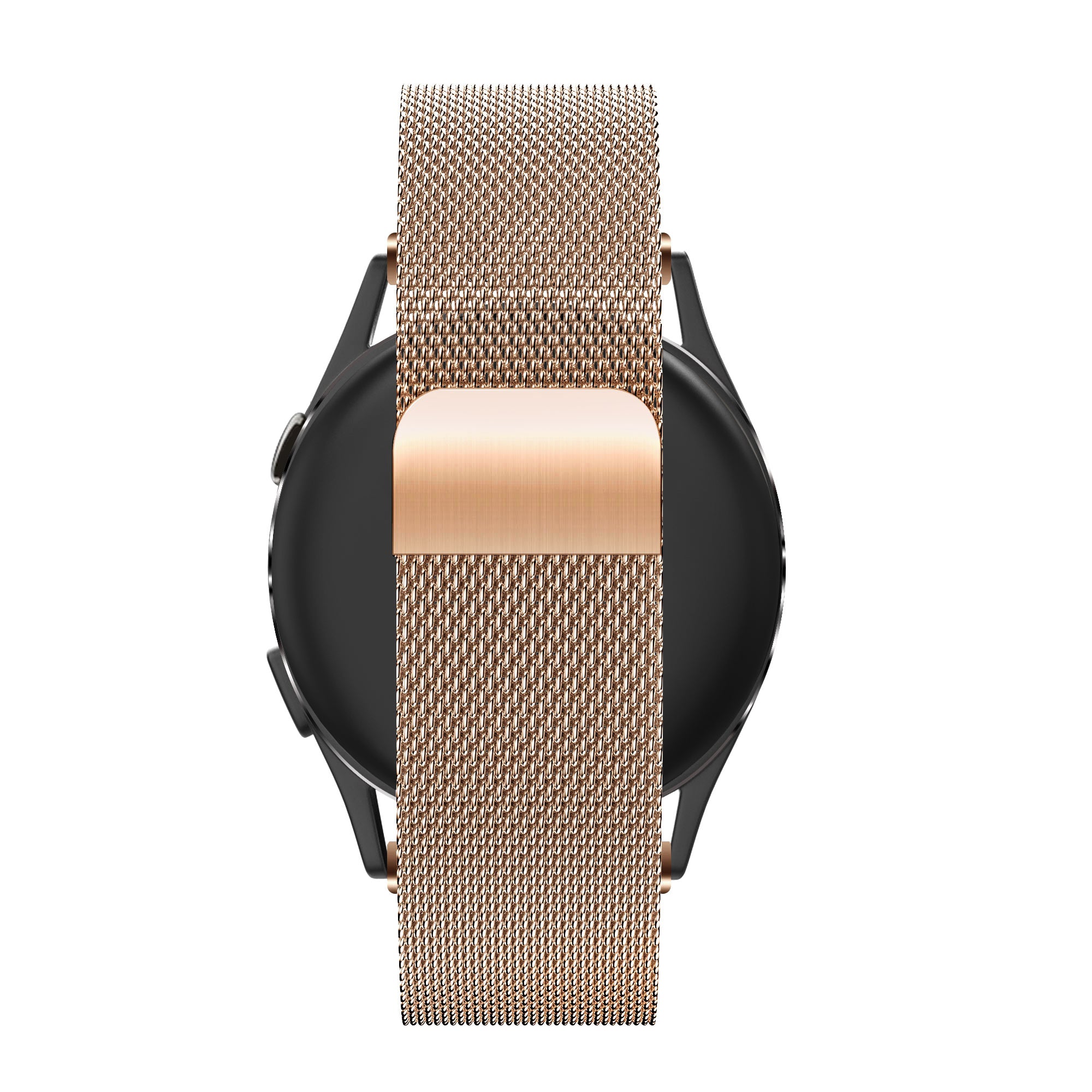 Bandz Garmin Bounce 2 Milanese Loop Strap (Rose Gold)
