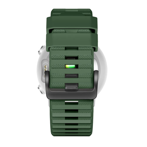 Bandz Garmin Tactix 7 Pro Silikonarmband mit Schnalle (Dunkelgrün)