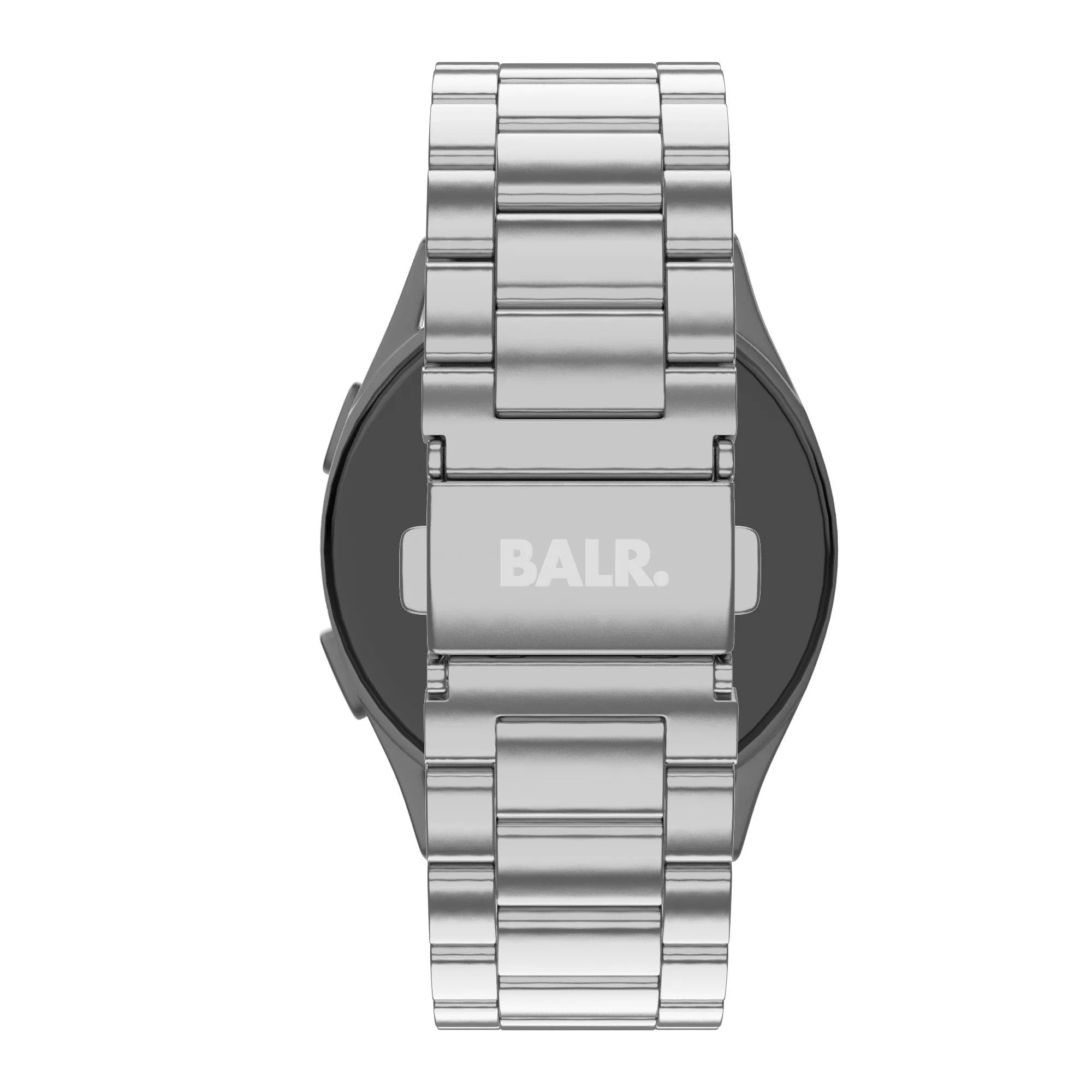 BALR Polar Grit X Steel Link Strap (Silver)