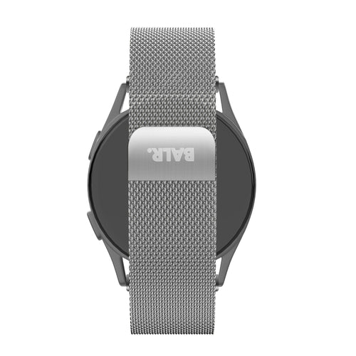 BALR Samsung Galaxy Watch 46mm Milanese Armband (Silber)