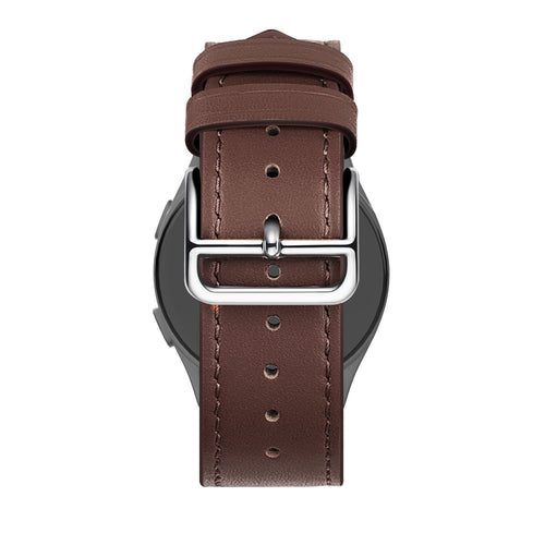 Bandz Redmi Watch 5 Lite Lederarmband 'Deluxe' (Braun)