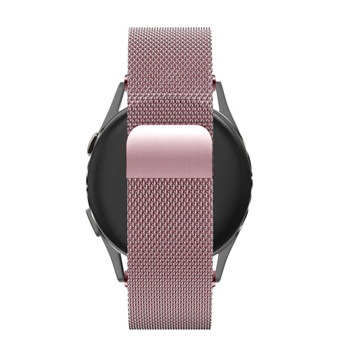 Bandz Garmin Forerunner 265s Milanese Loop Armband (Rosa)