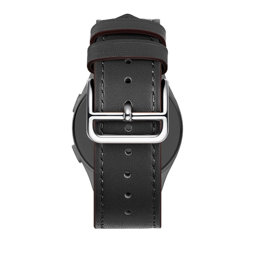 Bandz Redmi Watch 5 Lite Lederarmband 'Deluxe' (Schwarz)