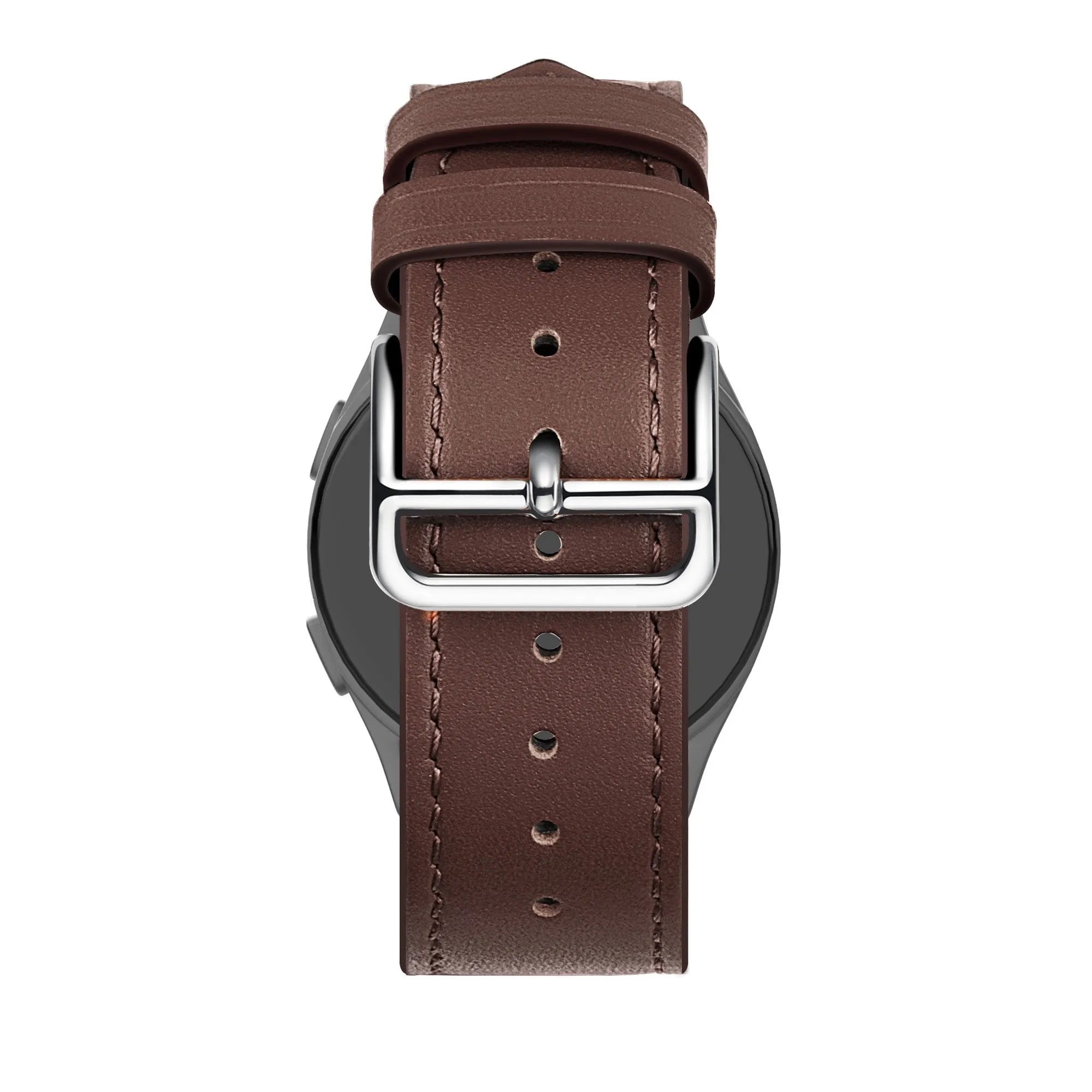 Bandz Amazfit Cheetah (Pro) Lederarmband 'Deluxe' (Braun)