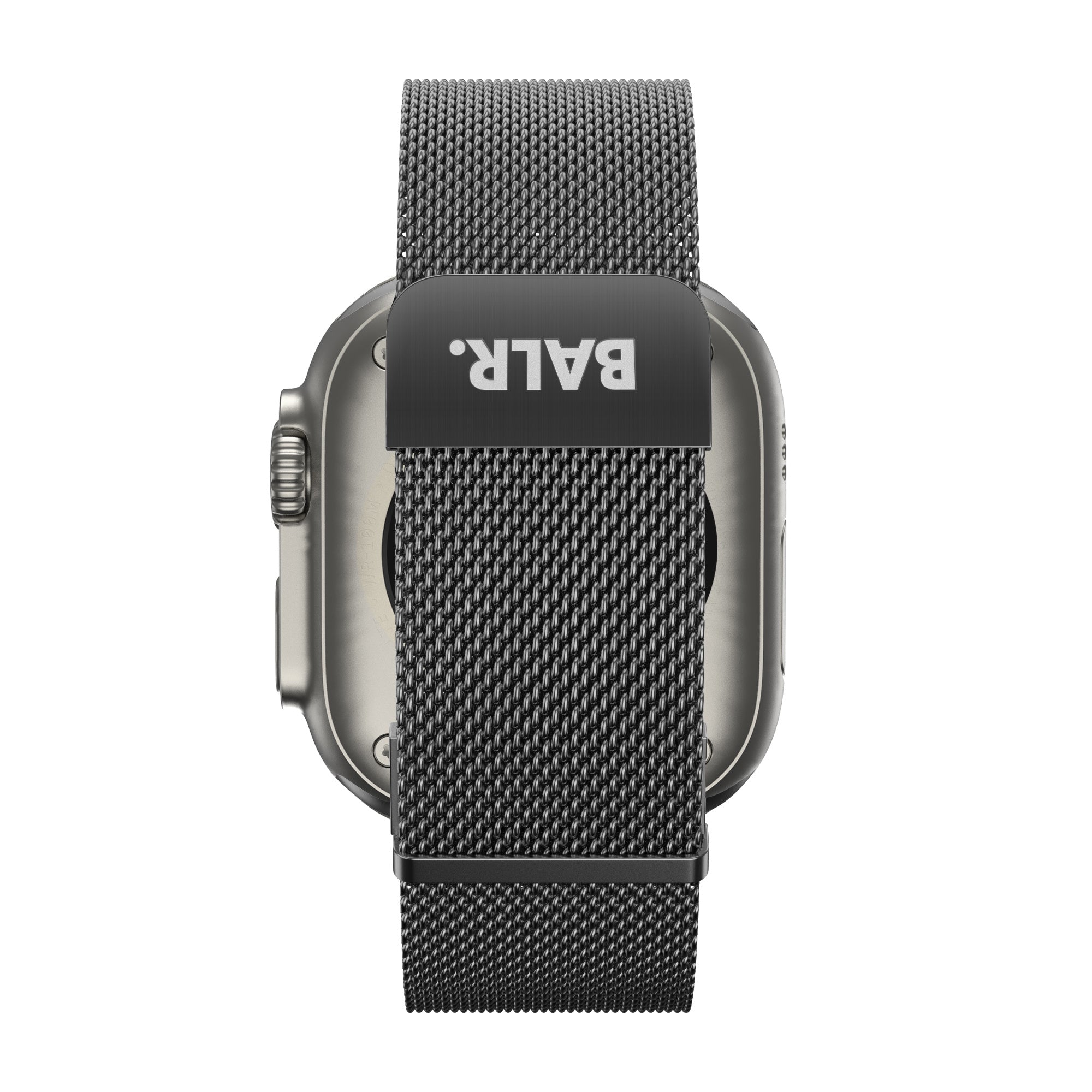 BALR Apple Watch Ultra Milanese Armband (Schwarz)