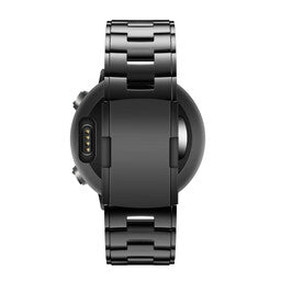 Bandz Garmin Instinct 3 - 50mm Titanium Link Strap (Black)