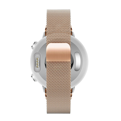 Bandz Garmin Descent Mk3(i) - 43mm Milanese Loop Armband (Roségold)