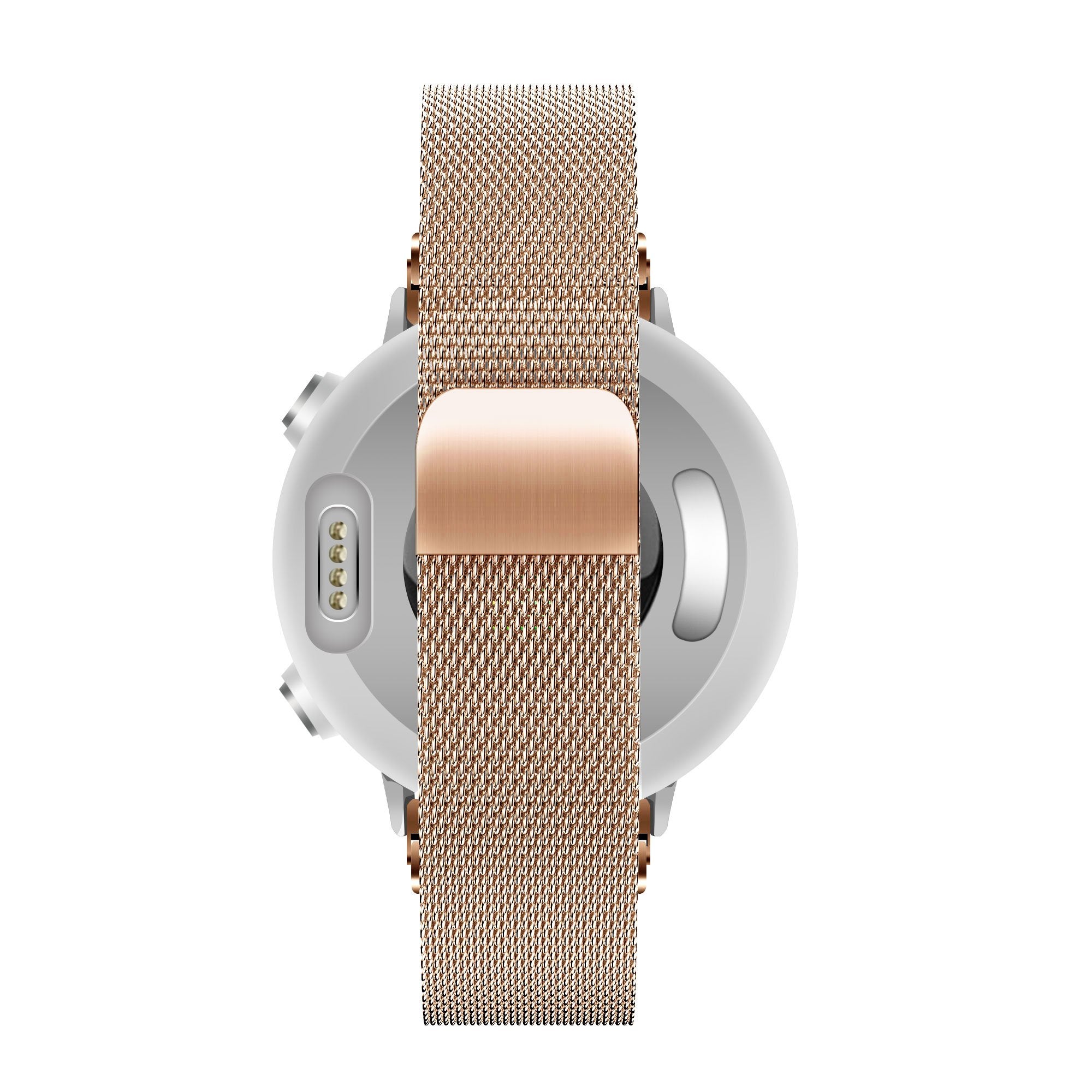 Bandz Garmin Descent Mk3(i) - 43mm Milanese Loop Armband (Roségold)