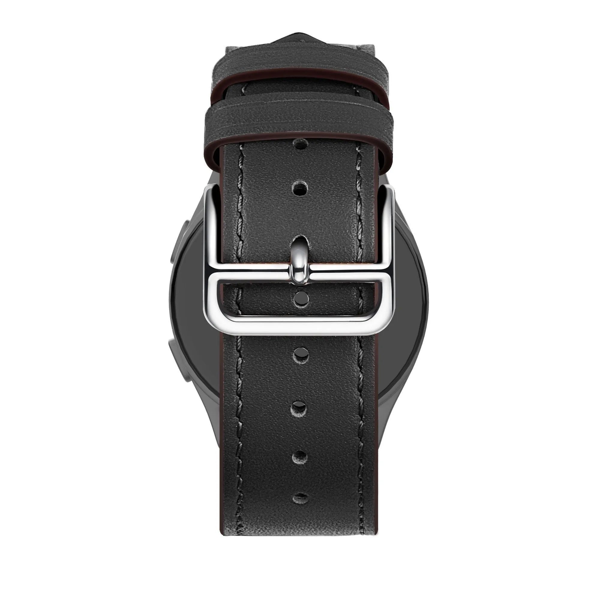 Bandz OnePlus Watch Lite Leather Strap 'Deluxe' (Black)