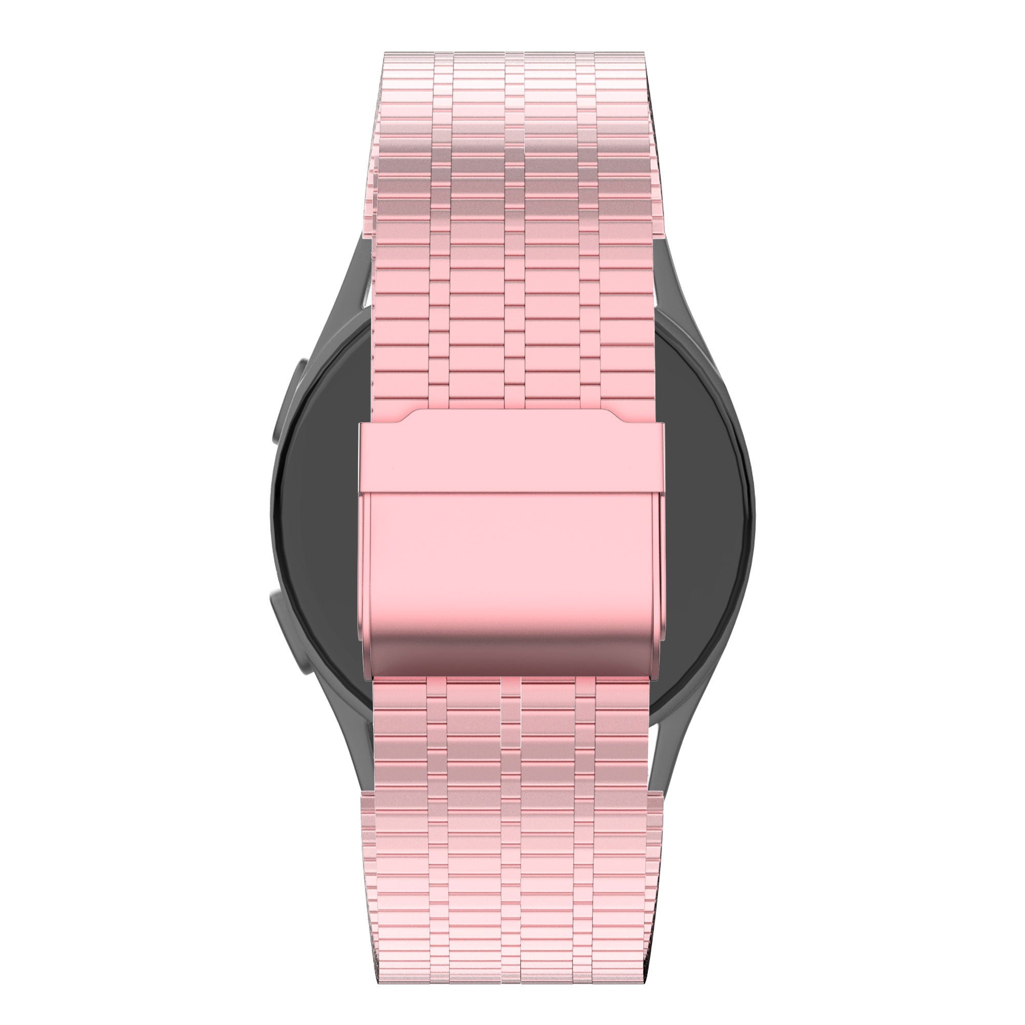 Bandz Garmin Venu Verstellbares Stahlarmband (Rosa)