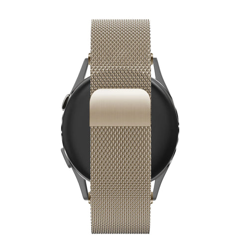 Bandz Garmin Forerunner 265s Milanese Loop Armband (Vintage Gold)