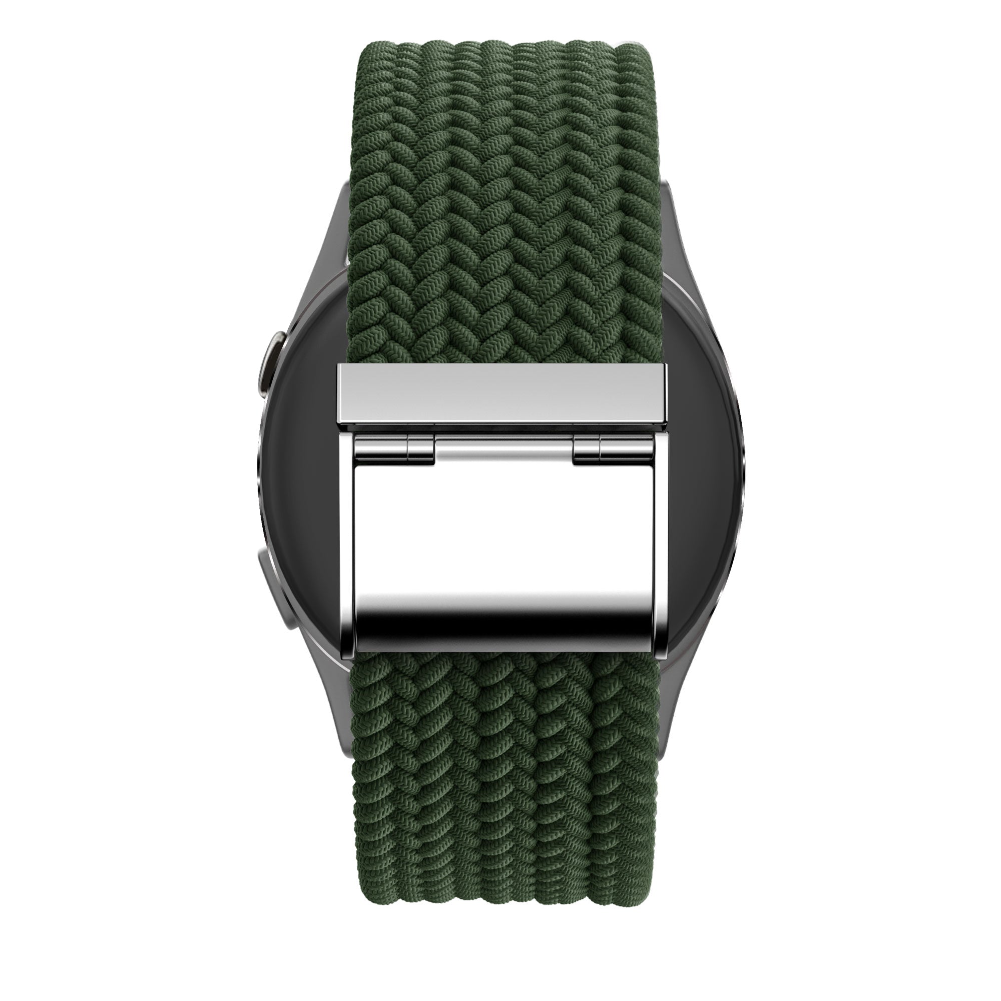 Bandz Garmin Forerunner 70 Gewebtes Nylonarmband (Olivgrün)