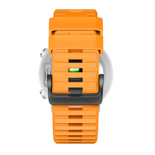 Bandz Garmin Instinct Buckled Silicone Strap (Orange)