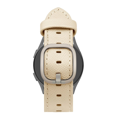 Bandz Suunto 9 Peak Pro Lederarmband 'Deluxe' (Khaki)