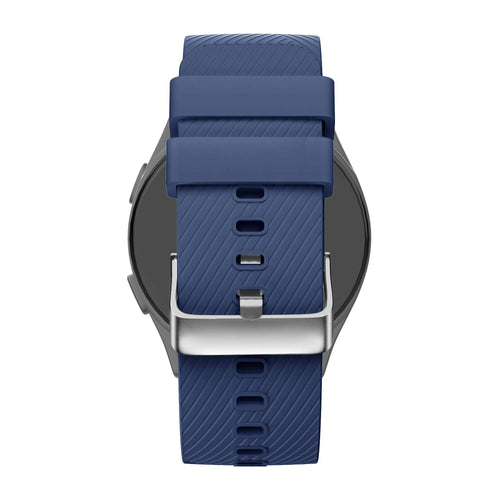 Bandz Amazfit Bip 6 Silicone Strap 'Deluxe' (Dark Blue)