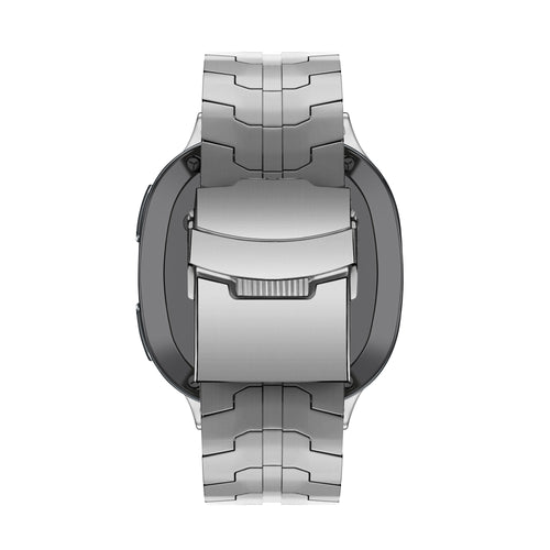 Bandz Samsung Galaxy Watch 8 - 40mm Stahlarmband 'Iron' (Silber)