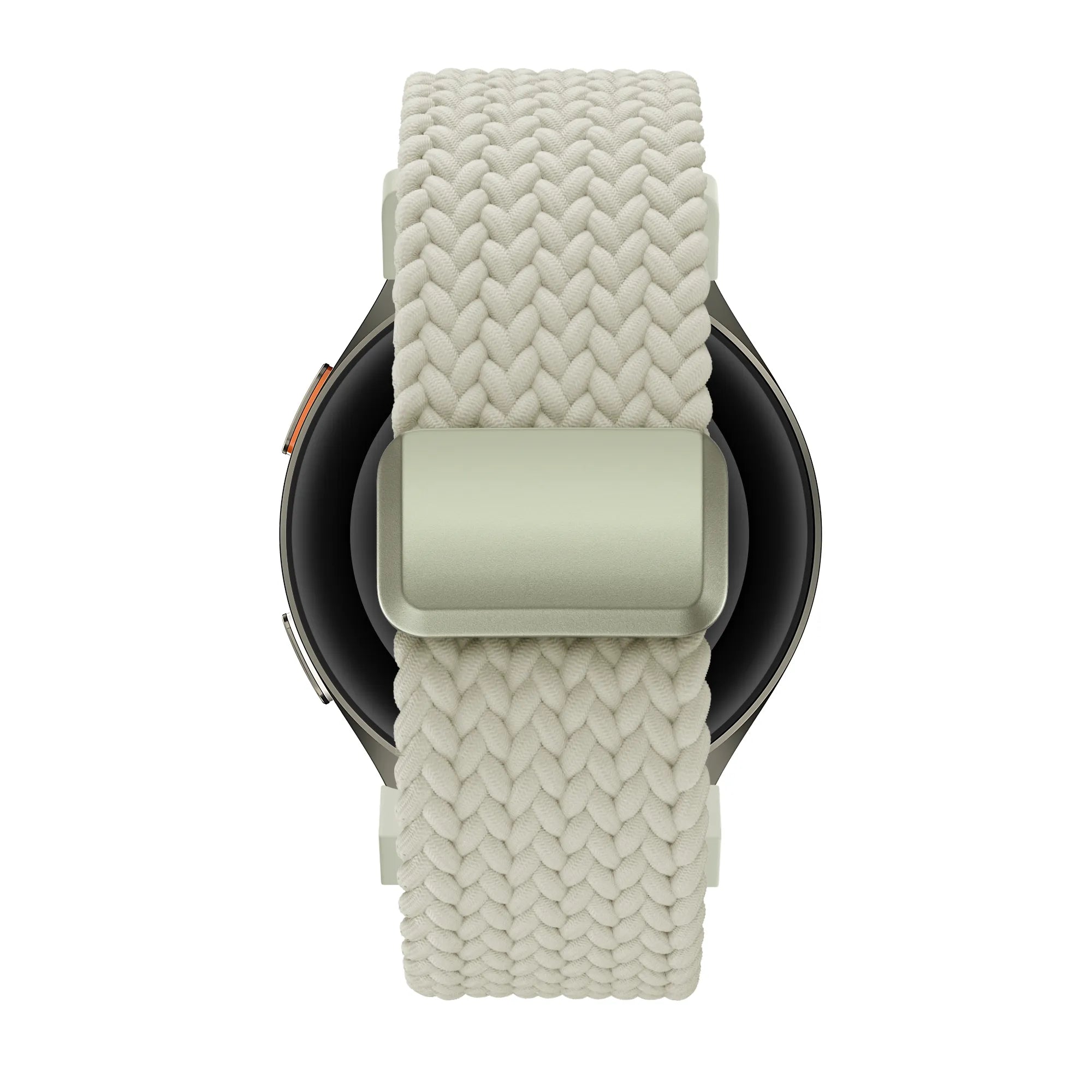 Bandz Samsung Galaxy Watch 4 Classic 42mm Braided Strap 'Easy Fit' (Starlight)