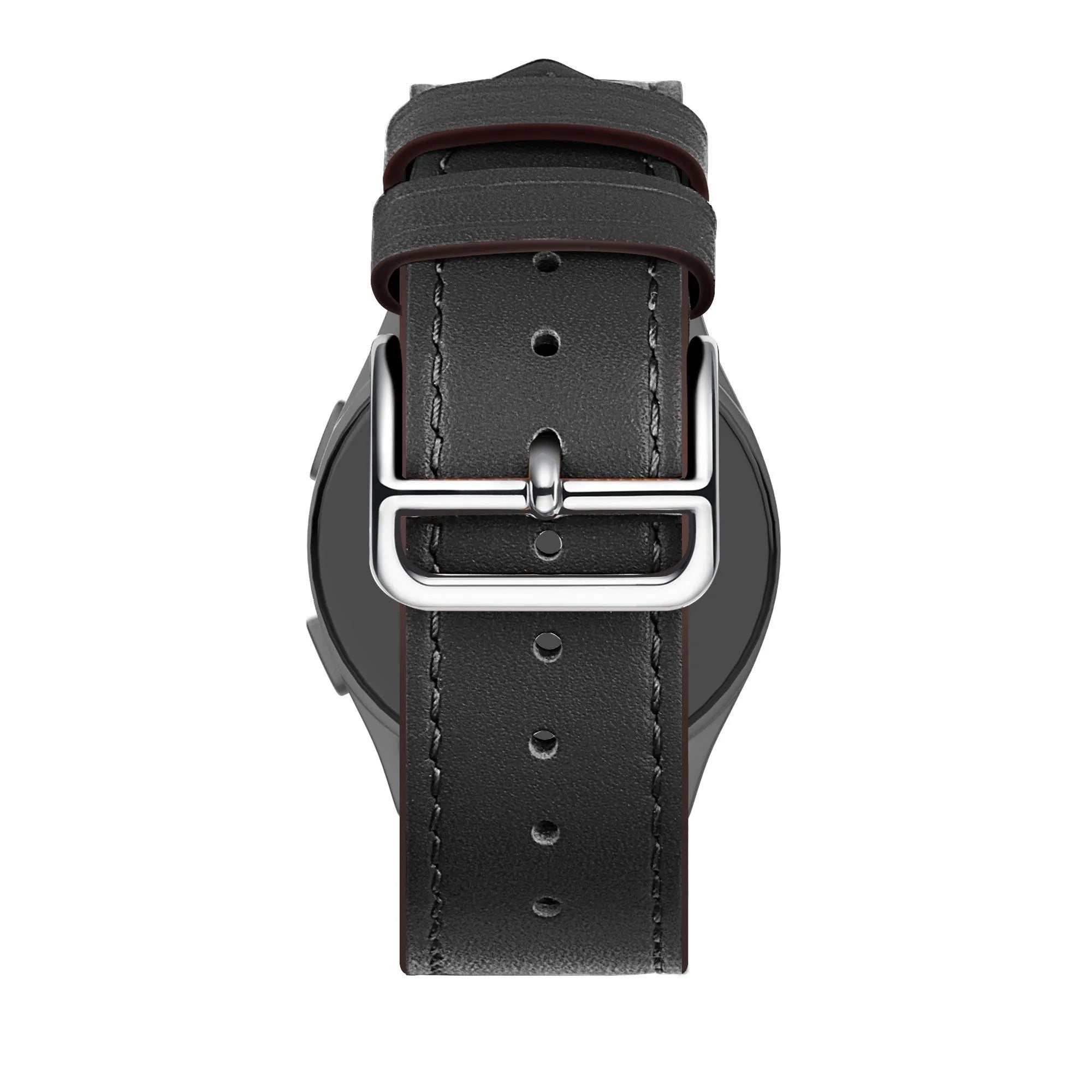 Bandz Amazfit Cheetah (Pro) Lederarmband 'Deluxe' (Schwarz)