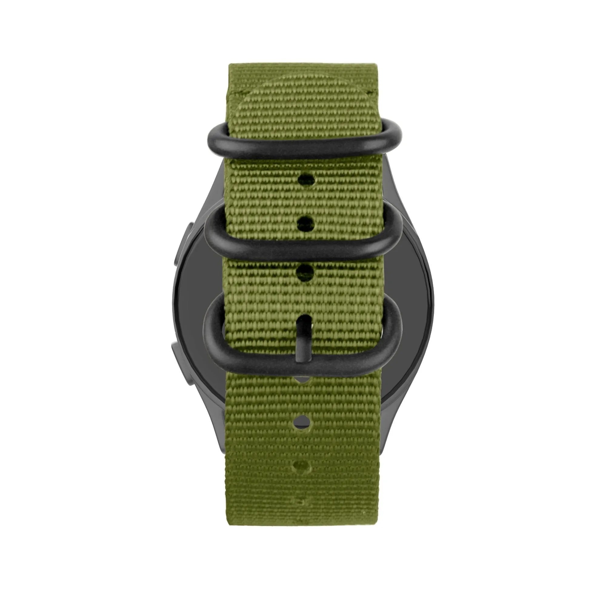Bandz Watch GS 3 Buckled Nylon Strap (Green)