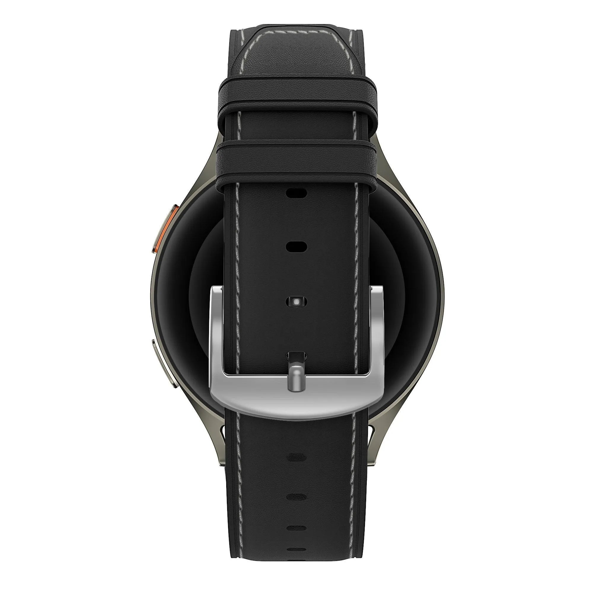 Bandz Oppo Watch X3 Lederarmband 'Easy Fit' (Schwarz)