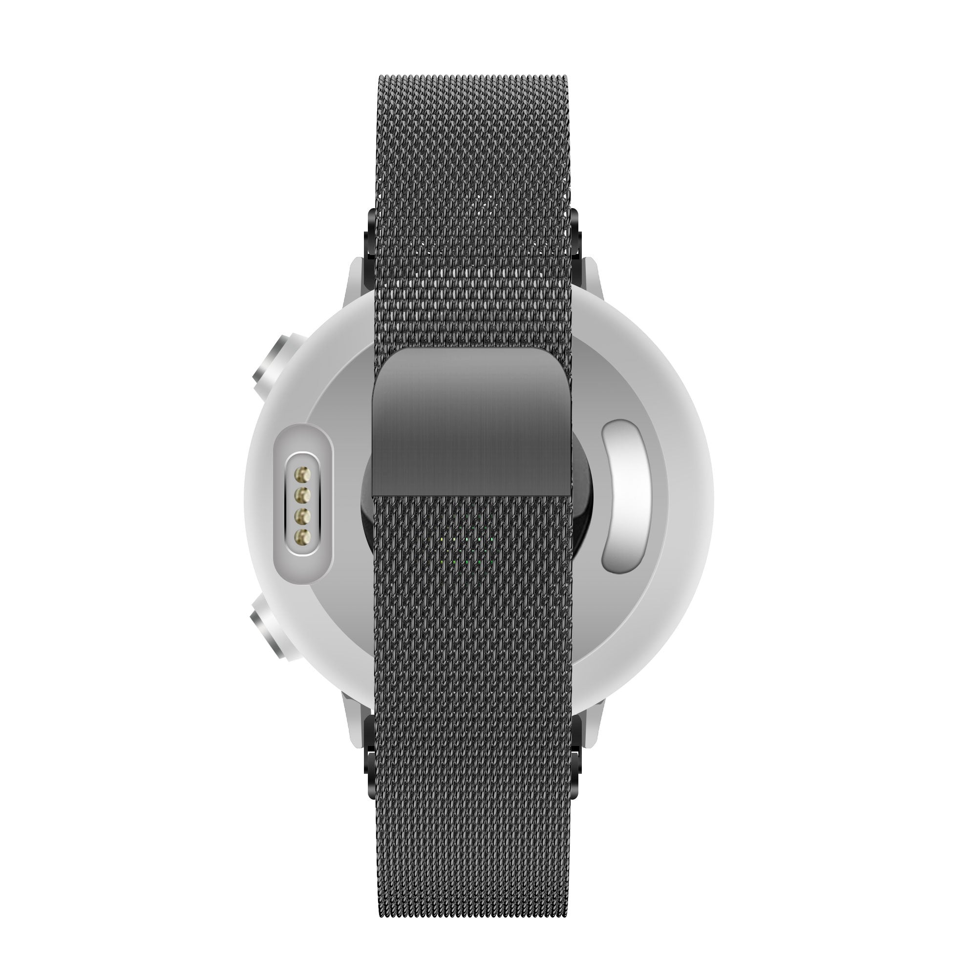 Bandz Garmin Descent Mk2S Milanese Loop Armband (Schwarz)