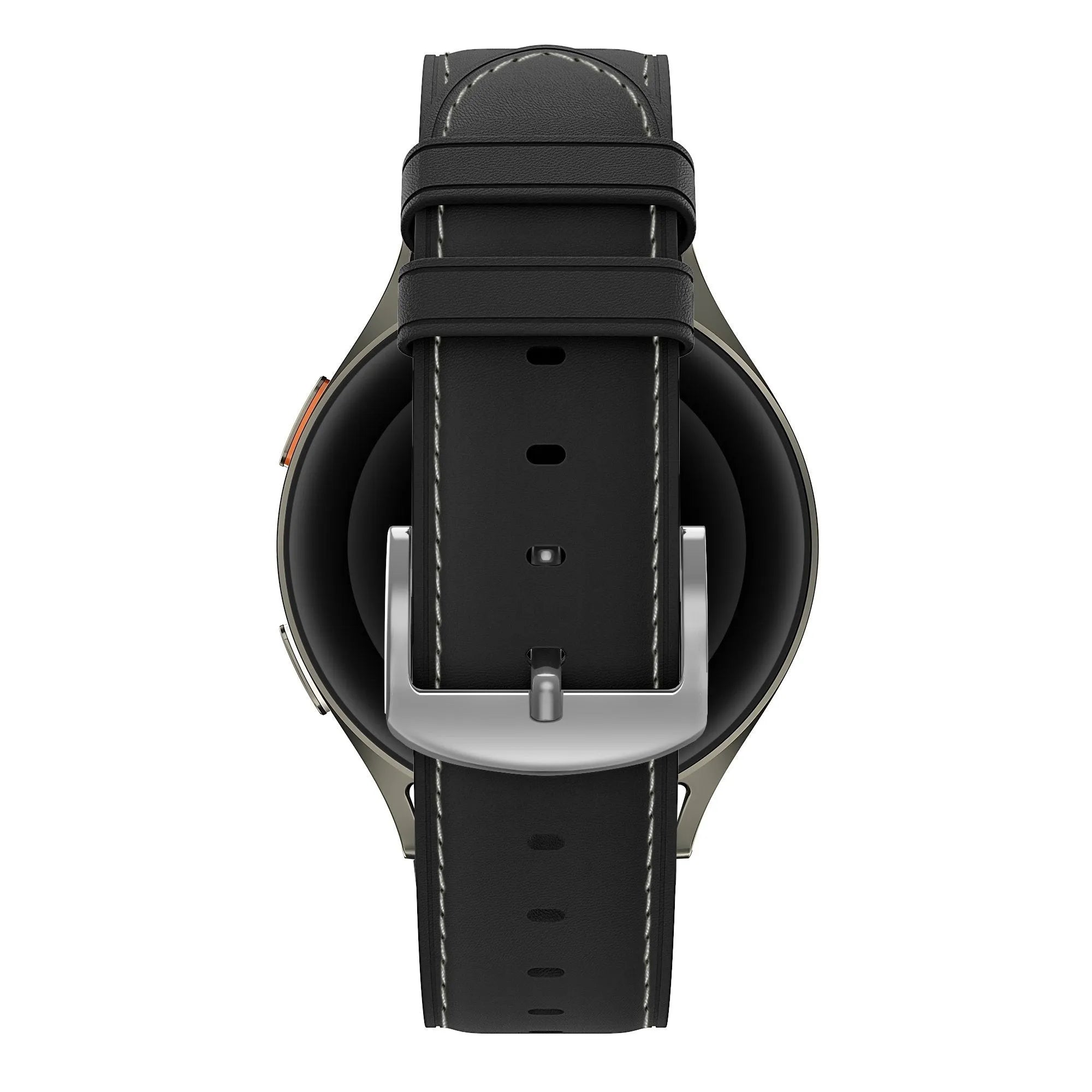 Bandz Actyve Smartwatch 20mm Lederarmband 'Easy Fit' (Schwarz)