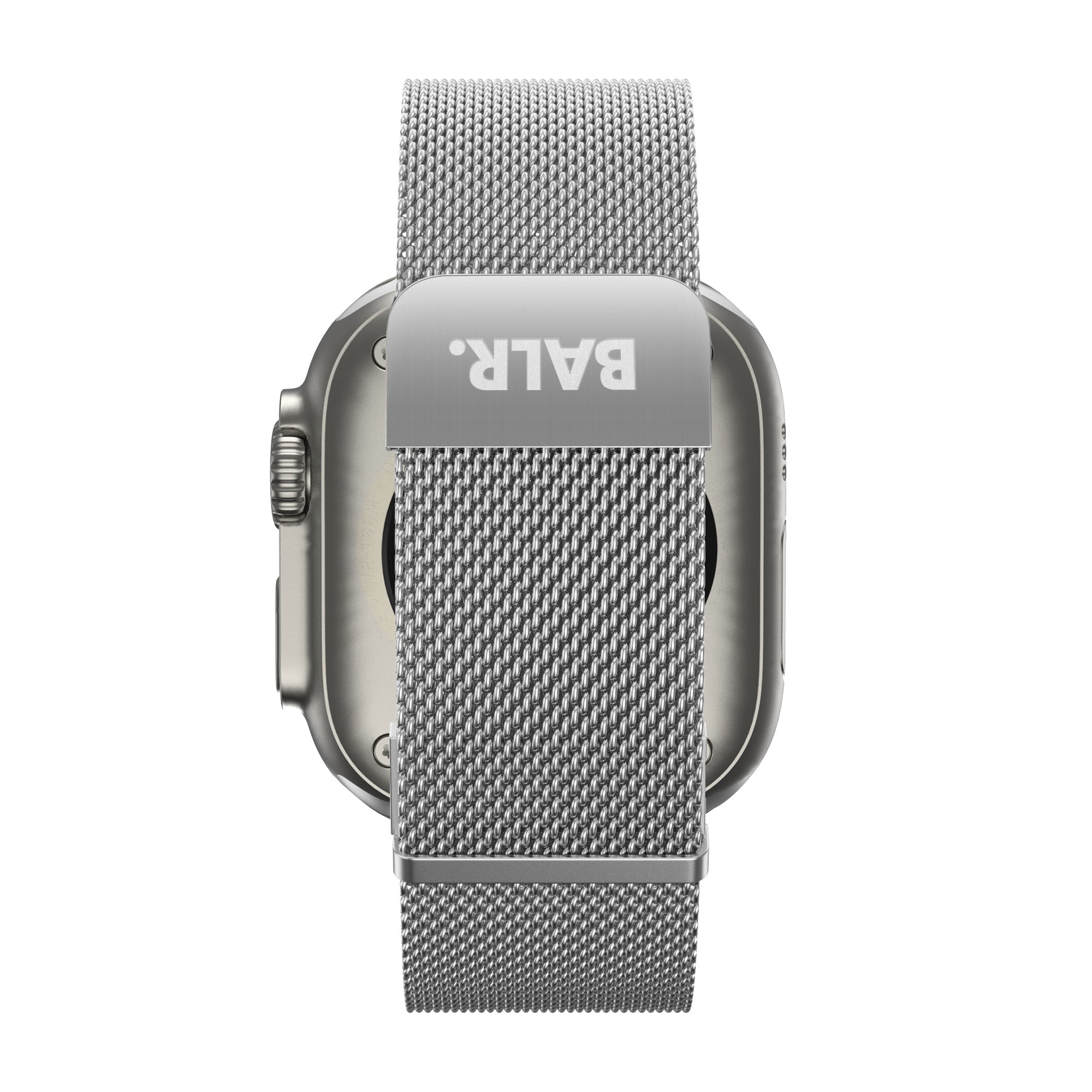 BALR Apple Watch Ultra Milanese Armband (Silber)