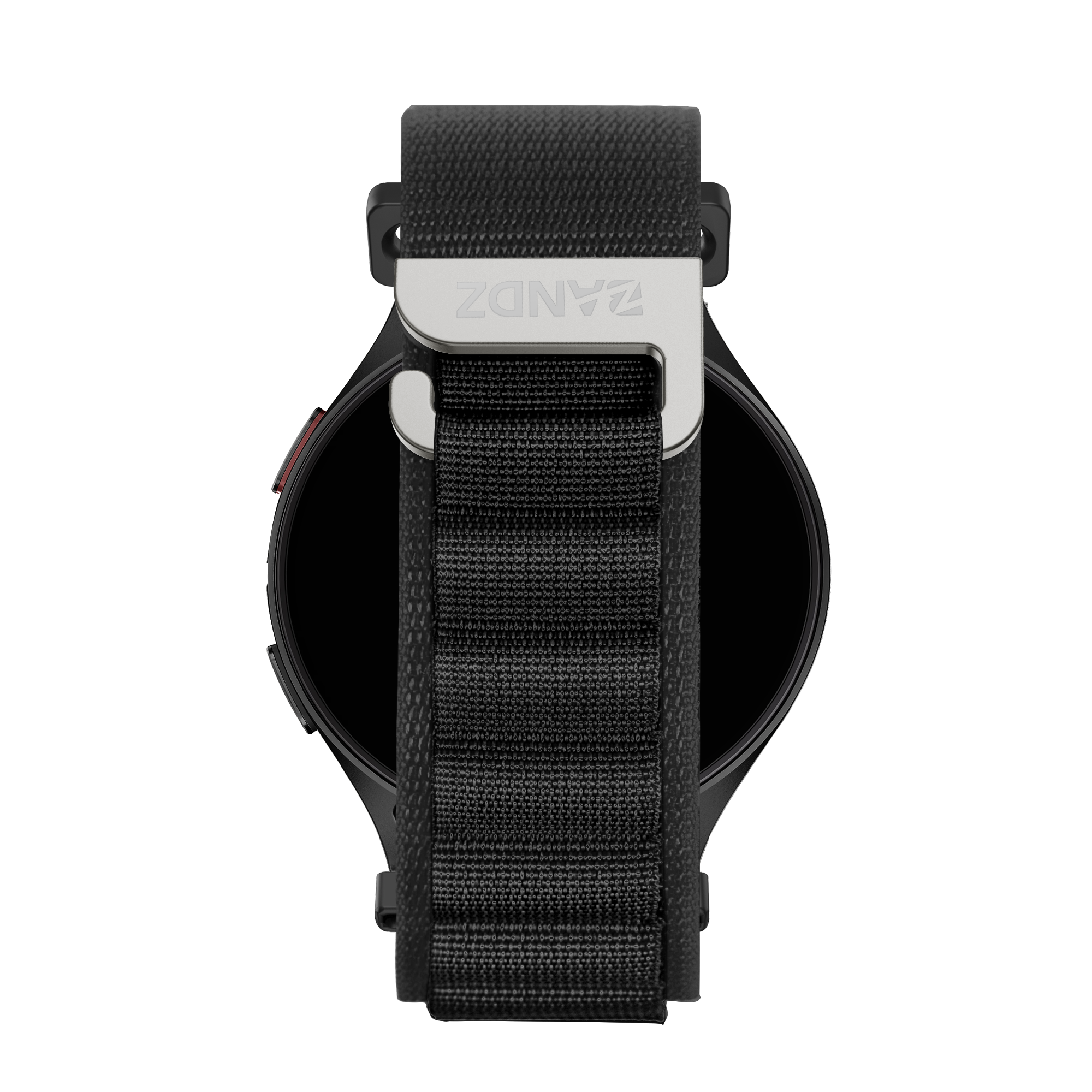 Bandz Amazfit Balance 2 Alpine Nylonarmband (Schwarz)