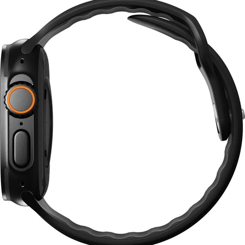 Nomad Apple Watch Silikon Tempo Armband (Schwarz)