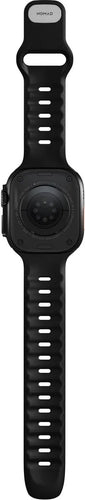 Nomad Apple Watch Silikon Tempo Armband (Schwarz)