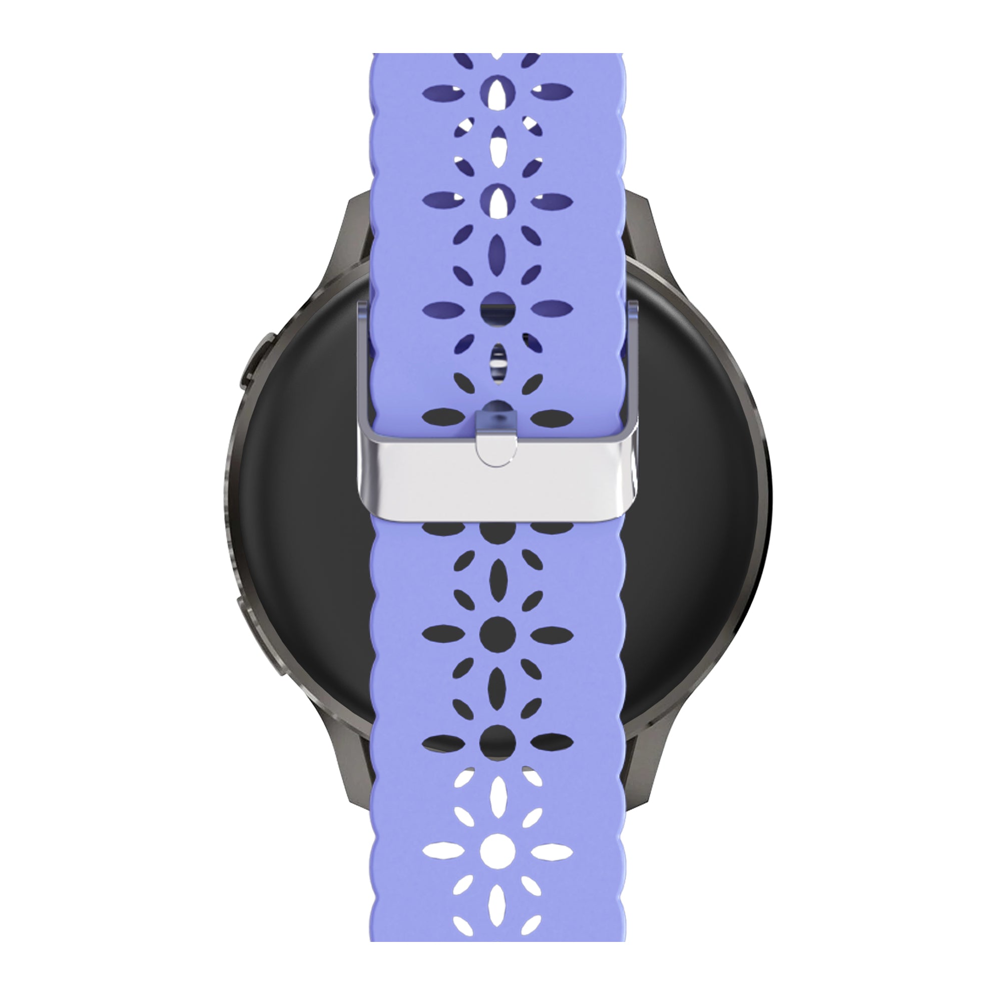 Bandz Garmin Vivomove Luxe Silikonarmband 'Lace' (Hell Lila)