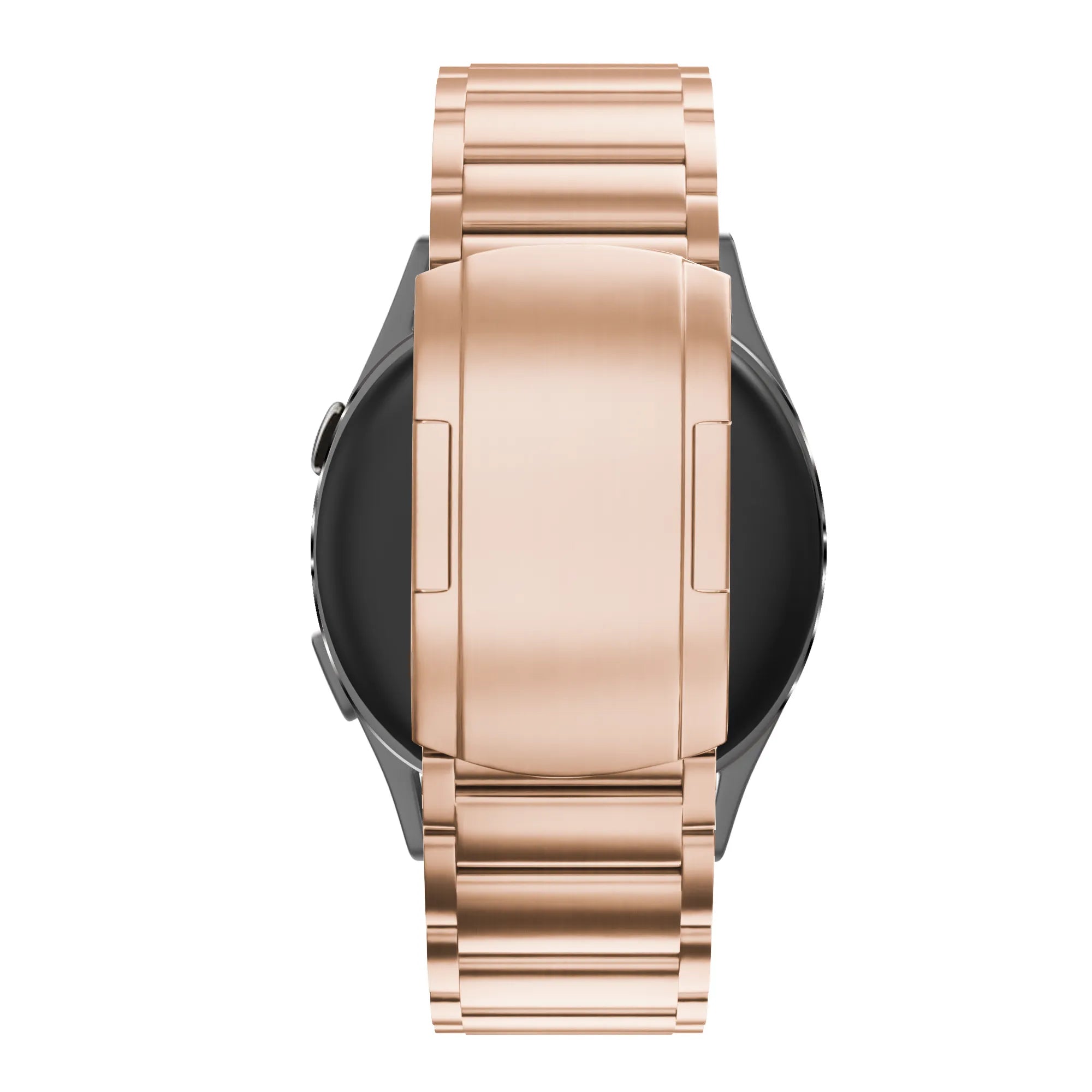 Bandz Garmin Forerunner 570 - 42mm Titan-Gliederarmband (Roségold)