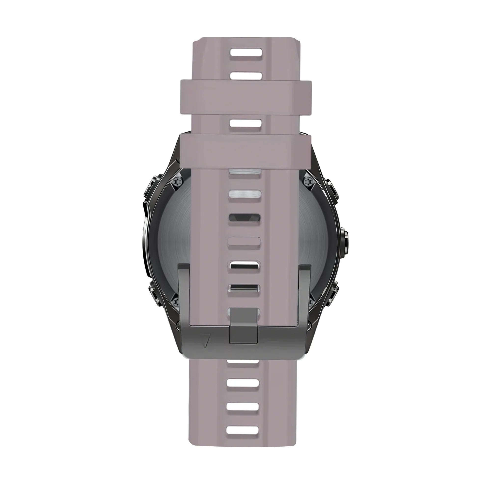 Bandz Garmin Fenix 8 - 43mm Silikonarmband 'Classic' (Lavendel Grau)