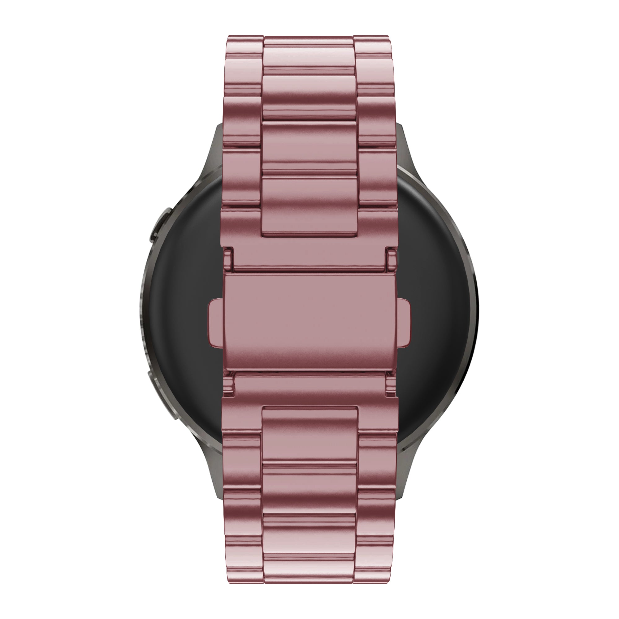 Bandz Garmin Vivomove 3s Steel Strap 'Classic' (Pink)